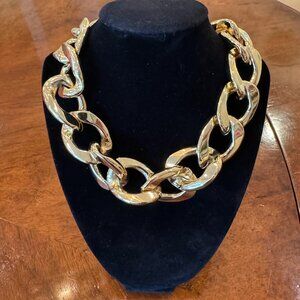Kenneth Jay Lane Gold Necklace-TREND ALERT
